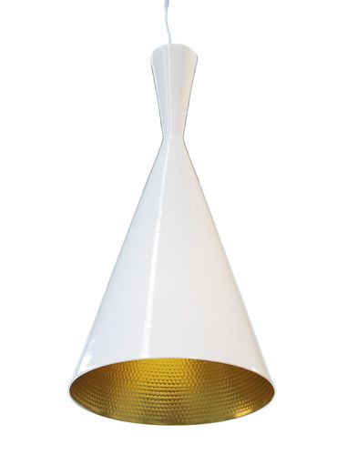 beat shade tall hvid pendel Tom Dixon