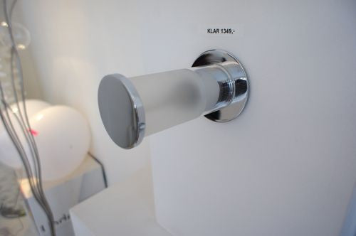 Klar væglampe (outlet)