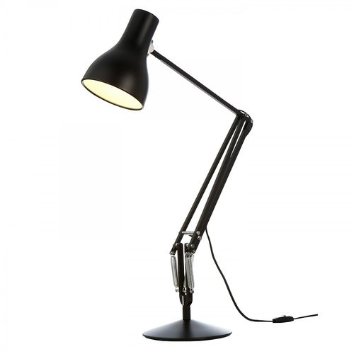 Type 75 sort bordlampe anglepoise