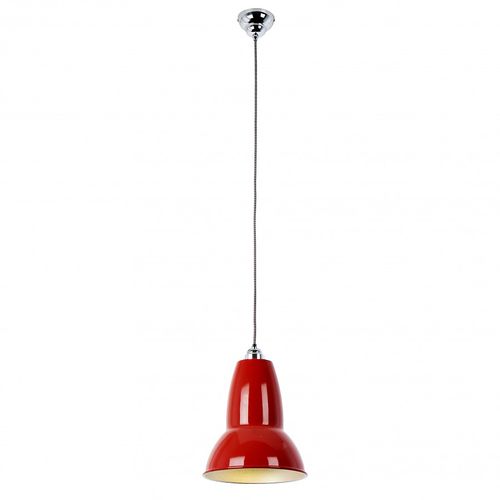 Duo rød m. sort/hvid ledning pendel anglepoise
