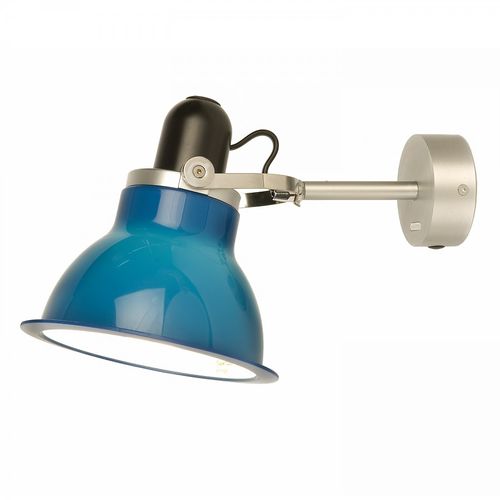 Type 1228 blå anglepoise væglampe