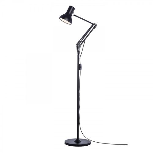 Type 75 mini sort anglepoise gulvampe