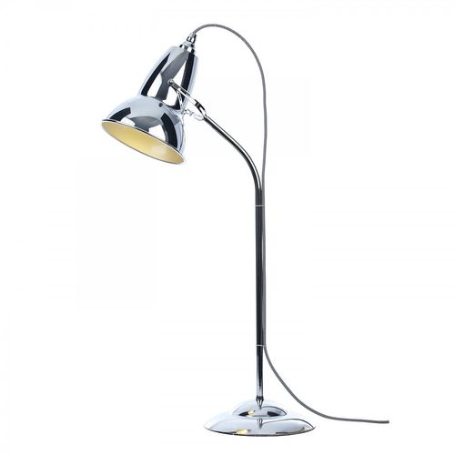 Duo krom m. hvid/sort ledn anglepoise bordlampe