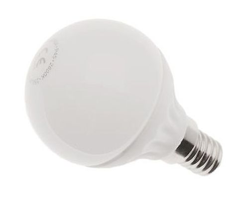 E14 krone 5W Luxinia 2600K, 350Lm, Ra>90, 270° sunflux 03018