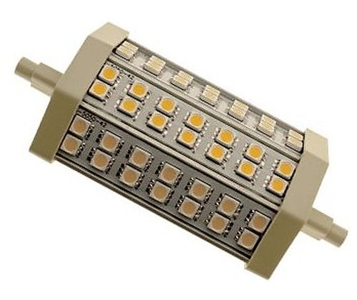 R7s LED rør 10W 2800K 700lm Ra80 120° sunflux