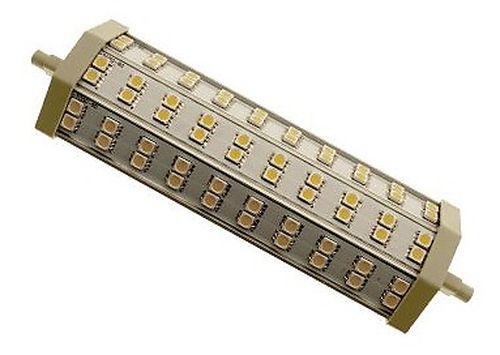 R7s LED rør 13 w, 2800K, 900LM, RA80, 120° sunflux