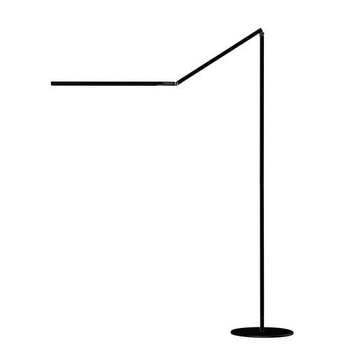 Z-bar LED gulvlampe i sort fra koncept i sort
