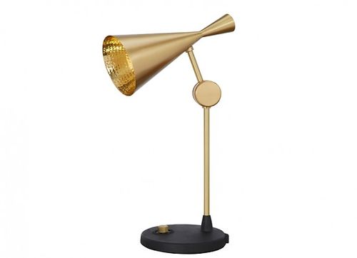 Beat table messing bordlampe fra tom dixon