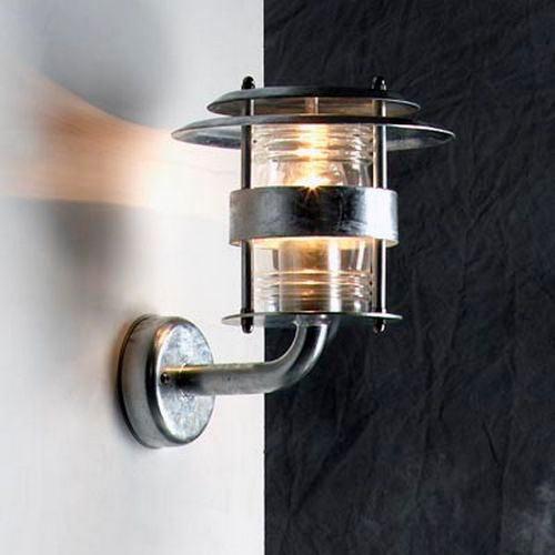 Jonas galvaniseret væglampe fra davidsuperlight