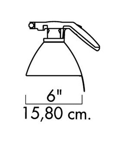 Fortebraccio D33 sort Ø16 væglampe Luceplan (outlet)
