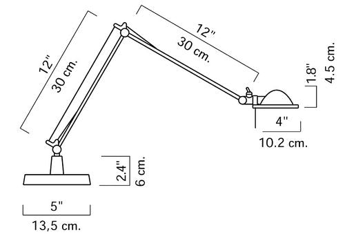 Berenice Bord D12PI Luce Plan