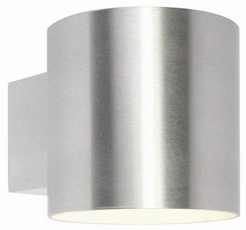 børstet aluminium