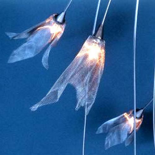 nærbillede breeze chandelier hl 15/20/30/40/50 pendel harco loor