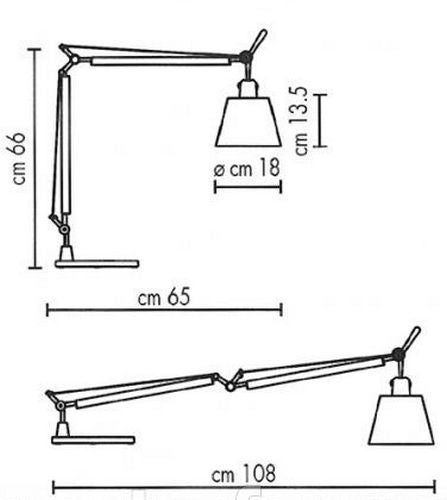 Tolomeo Basculante bordlampe Artemide