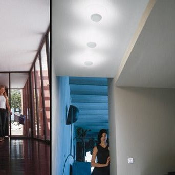 Miljøbillede 2 af Funnel mini hvid loftlampe vibia