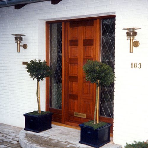 Miljøbillede af henrik væglampe i kobber fra david superlight 1