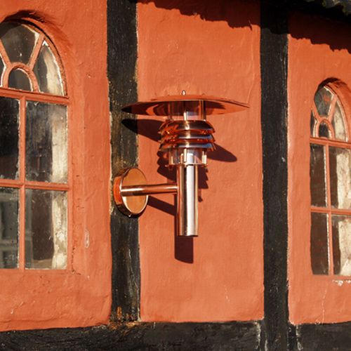 Miljøbillede af Mike væglampe i kobber fra david superlight 3