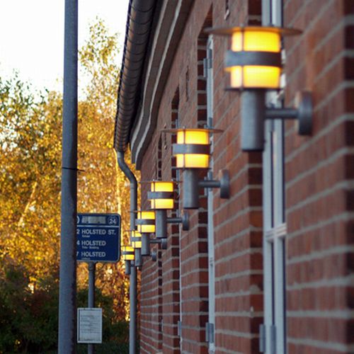 Miljøbillede af  Morten væglampe galvaniseret fra davidsuperlight 4