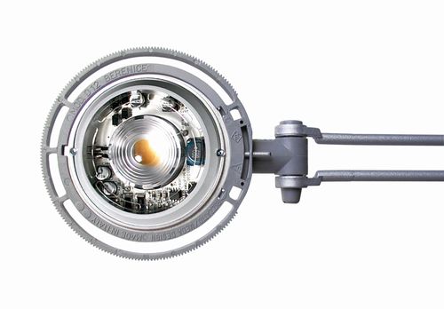 Berenice D12 LED hoved i grå fra bordlampe luce plan