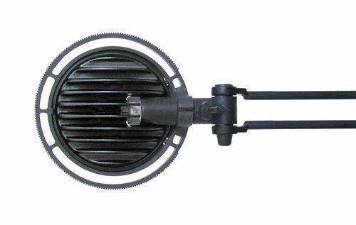 Berenice D12 LED med sort hoved bordlampe luce plan