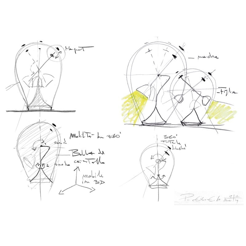 Blow LED bordlampe Studio italia design