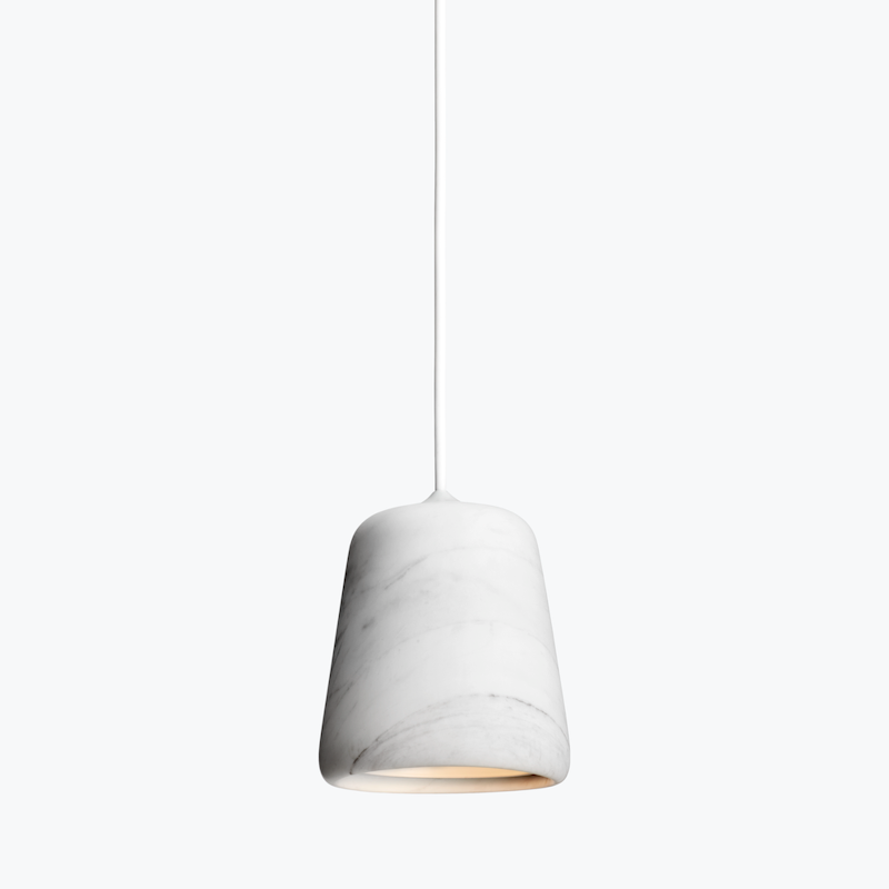 Material Pendant white marble pendel nevworks køb den hos lamper4u.dk ...