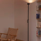 Staff sort gulvlampe Faro