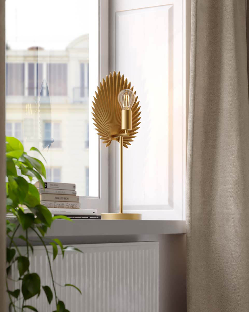 Aruba bordlampe fra By Rydéns