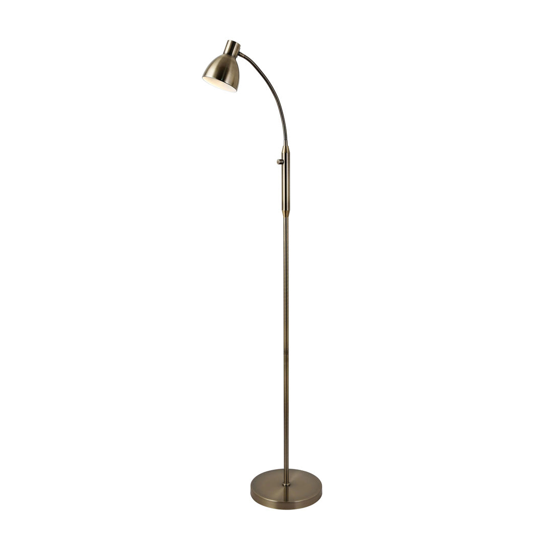 Hudson antik guld gulvlampe Halo Design