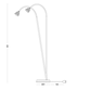 Athene SL3 gulvlampe Less N More