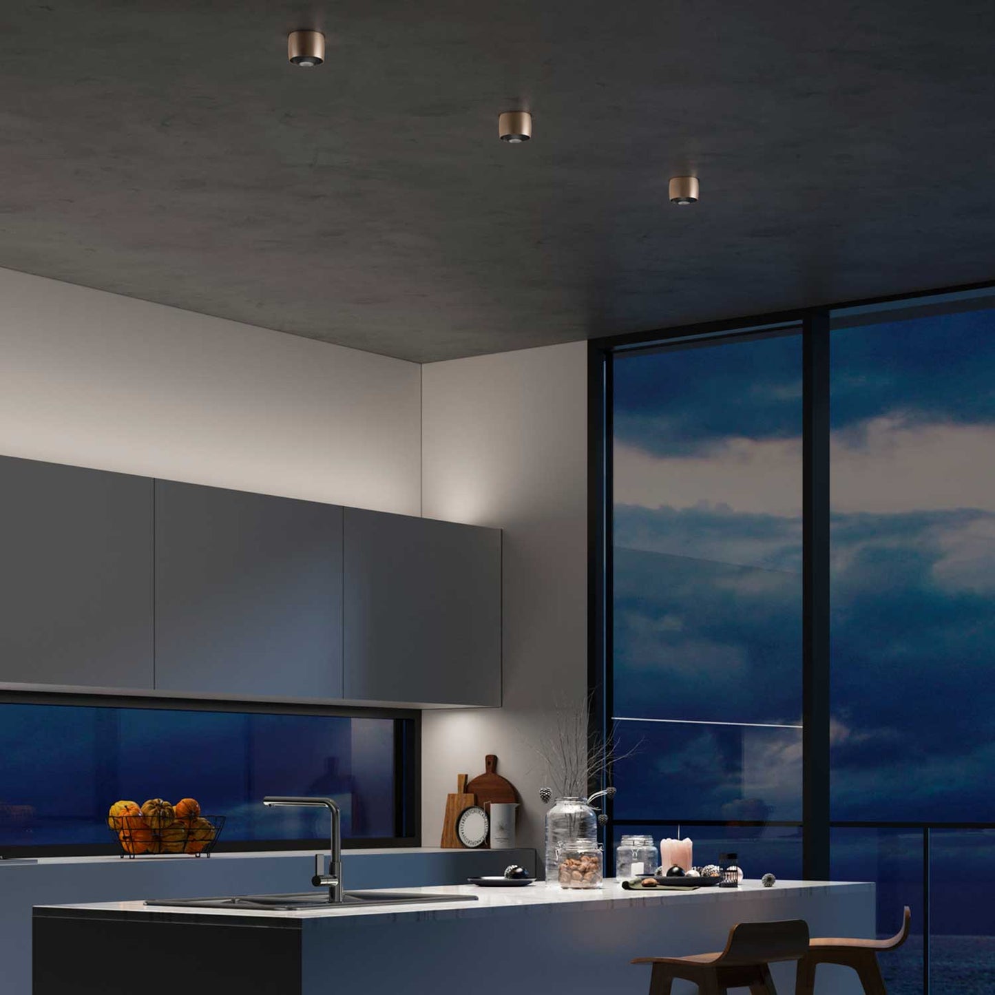 Air C loftlampe Loom design