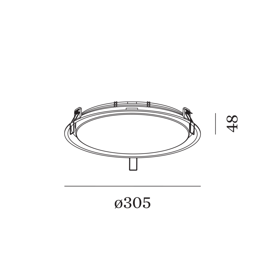 City 2,6 downlight Wever & Ducre (kopi)