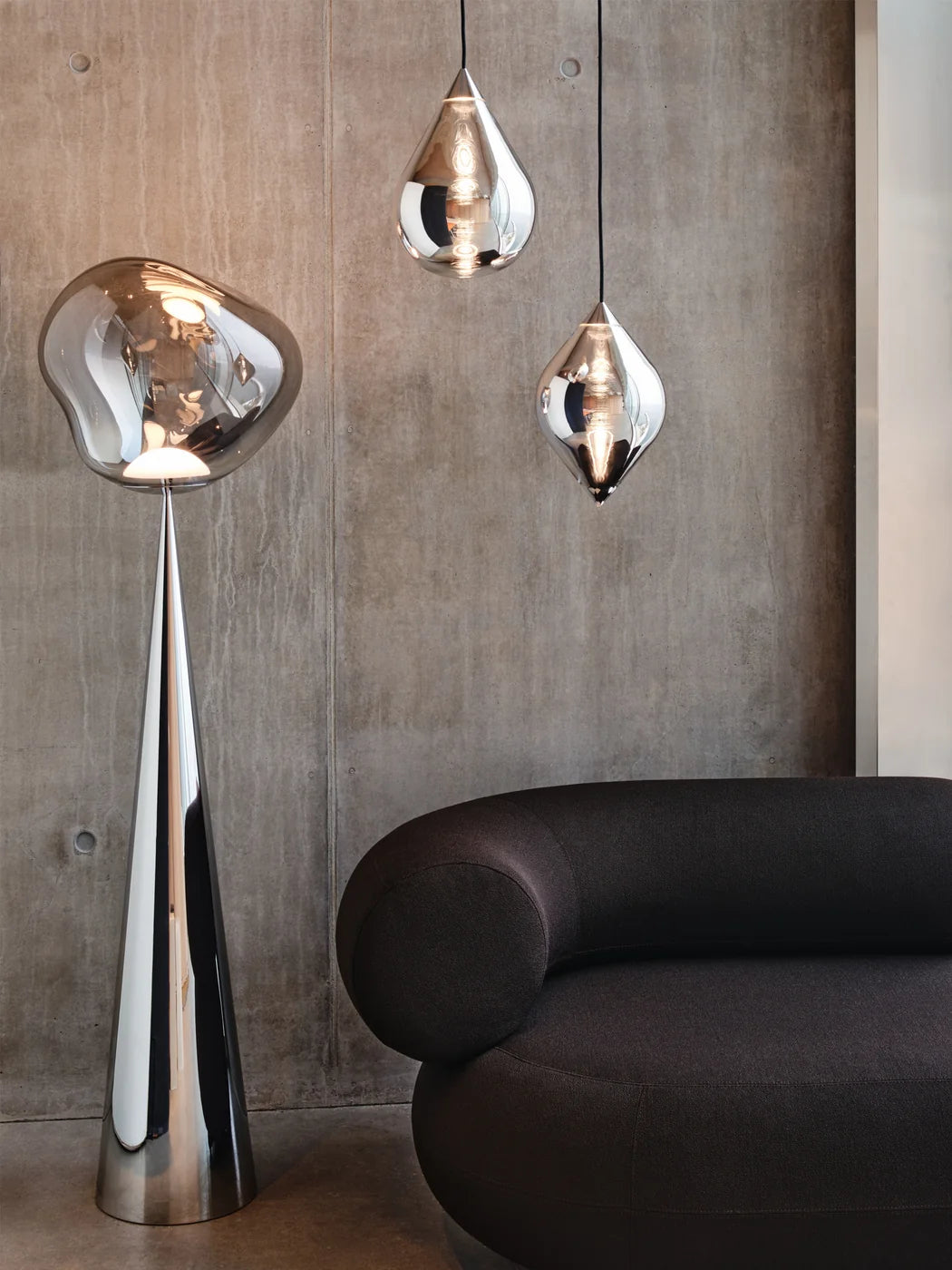 Melt Cone Fat Floor gulvlampe Tom Dixon