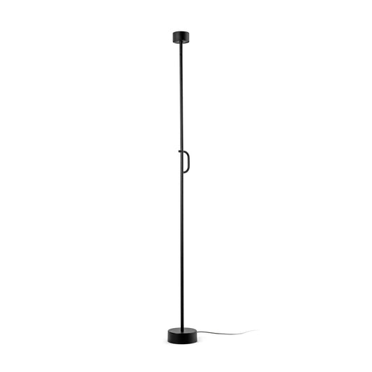 Staff sort gulvlampe Faro