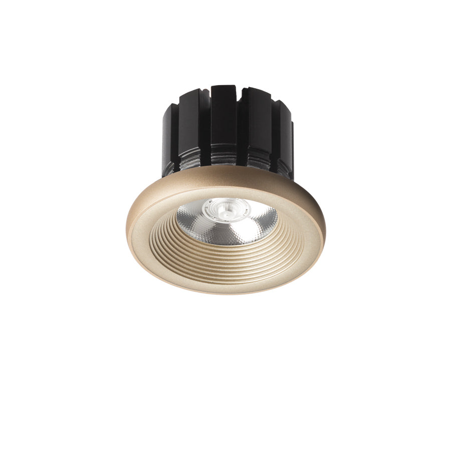 SHARM PLUS LED indbygningsspot i perleguld, 10 W, 3000 K