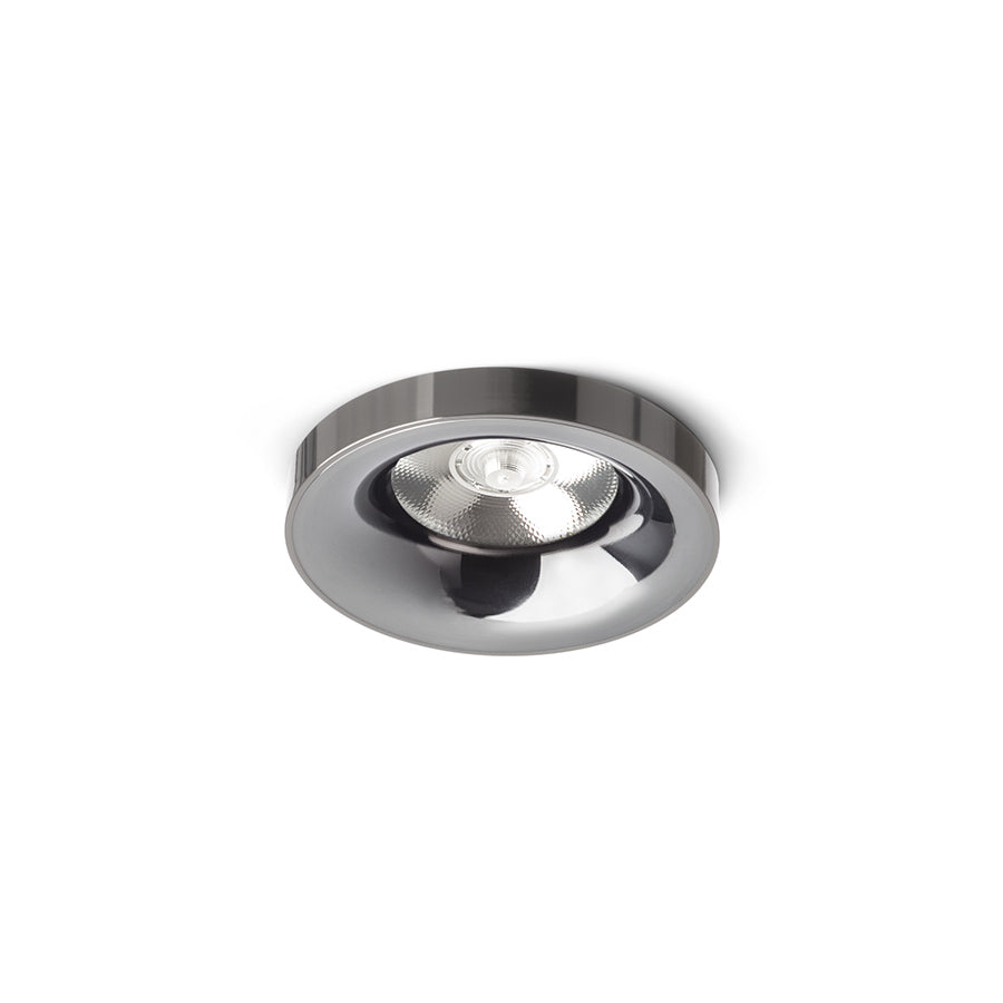 SHARM PLUS LED indbygningsspot i sort krom, 10 W, 3000 K