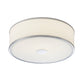 CASSABLANCA LED 40 loftlampe i krom, Ø40 cm, 35 W, 3000 K