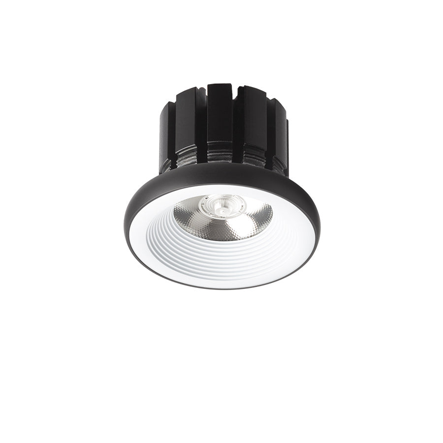 SHARM PLUS LED indbygningsspot i hvid/sort, 10 W, 3000 K