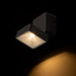 FLAVIO SQ LED påbygningsspot i sort, 6 W, 3000 K, IP54