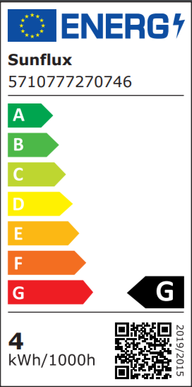 Glow LED E27 G45 Klar krone 3,5W 2100K 280Lm Ra90 360° Dæmpbar