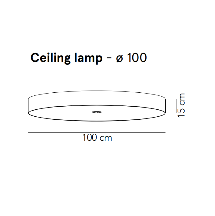 Discovolante AP/PL væglampe loftlampe Modu Luce