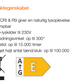 E27 A60 KLAR 7,2W 2700K 806lm Ra97 Dæmpbar