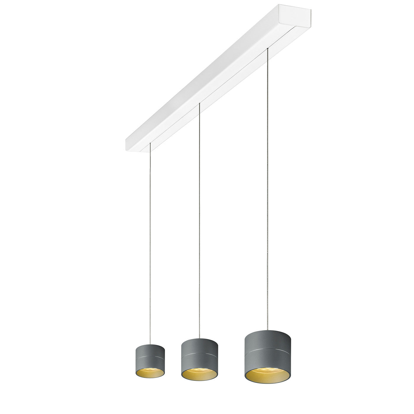 Tudor LED pendel med gemt hejs Oligo