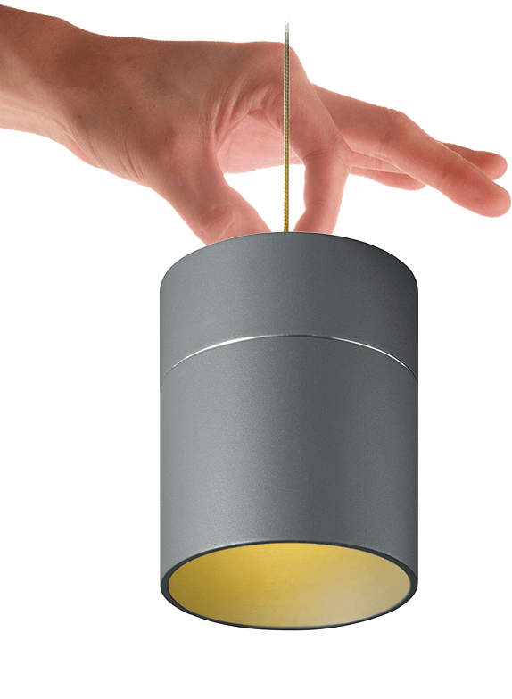 Tudor LED pendel med gemt hejs Oligo