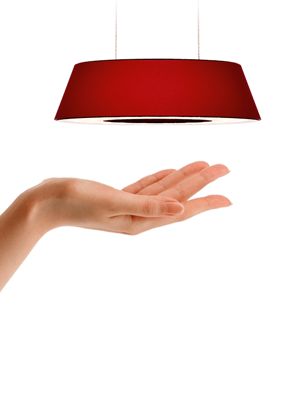 Glance LED pendel med gemt hejs Oligo