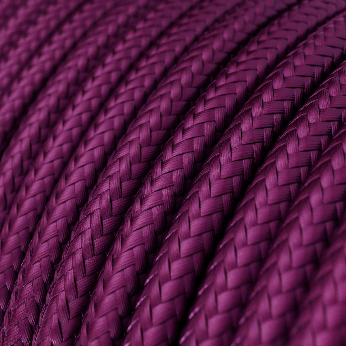 Blank ultraviolet ægte bomuld dekorativ stofledning