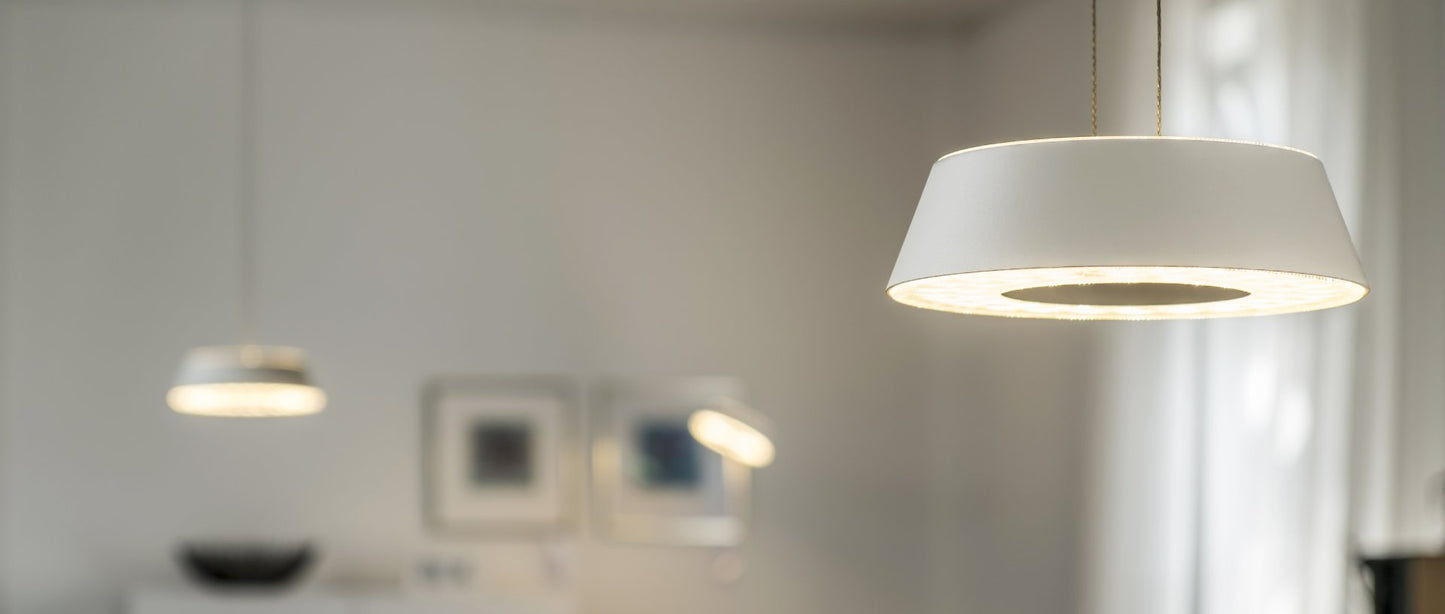 Glance LED pendel med gemt hejs Oligo