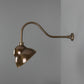 Novo vintage svanehals skilt lampe væg / malerilampe IP23