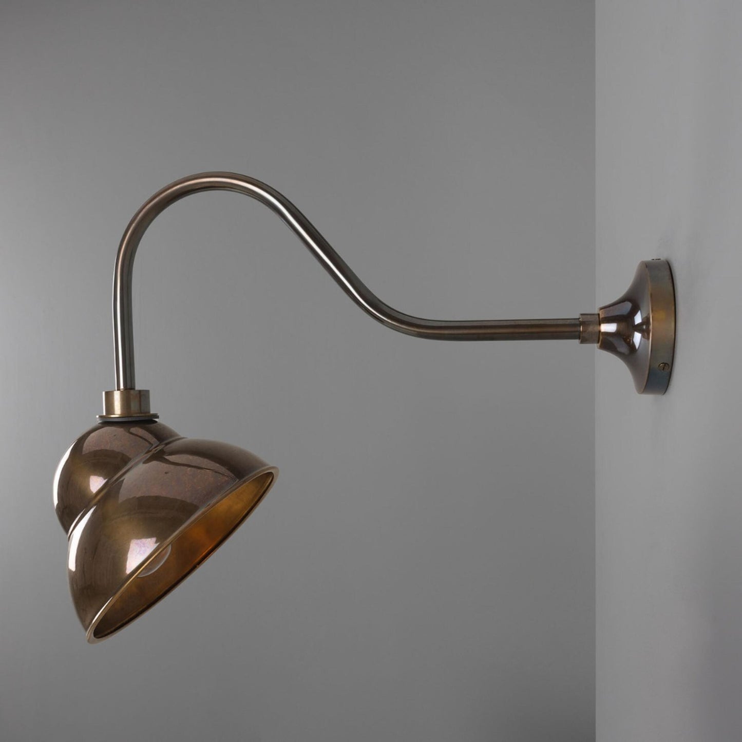 Sanford vintage svanehals skilt lampe væg / malerilampe IP65