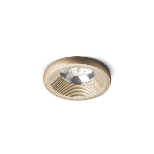 SHARM PLUS LED indbygningsspot i perleguld, 10 W, 3000 K
